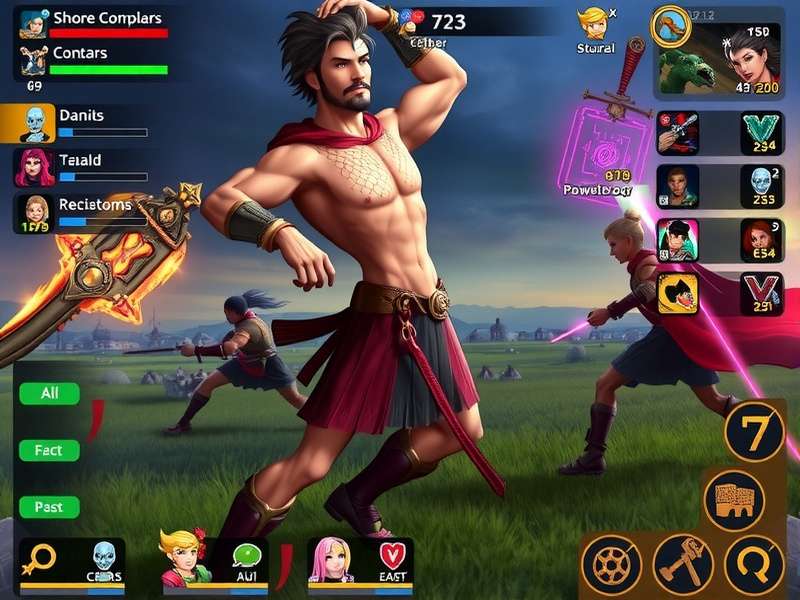 Powerful Conquerors Game Interface