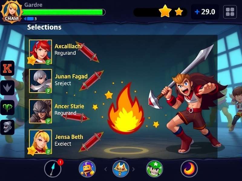 Smash Warrior Challenge Character Selection