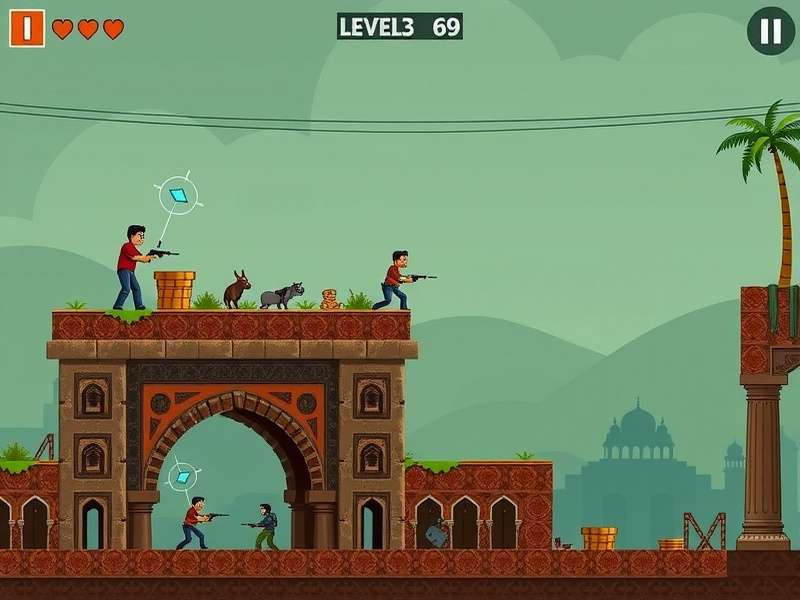 Development team working on Indian Precision Ace game design