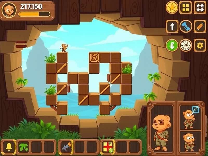 Puzzle Mechanics in Nutmeg Mighty Explorer Nutmeg Mighty Explorer puzzle solving interface