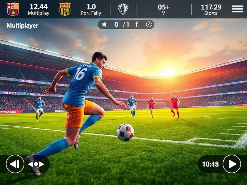 Pro Strikers Dominion Multiplayer Pro Strikers Dominion multiplayer match interface