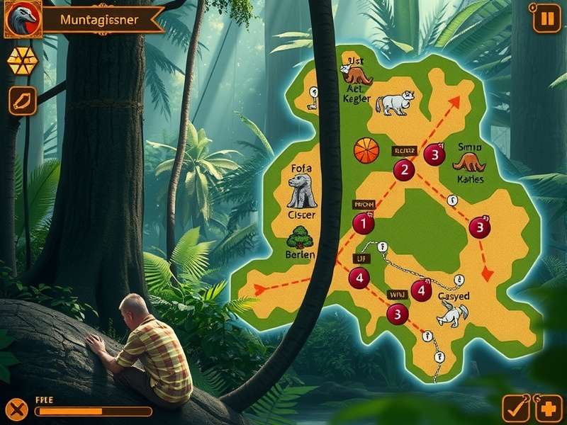 Character and Wildlife Interaction in Assolna Wild Adventures Assolna Wild Adventures character interacting with wildlife