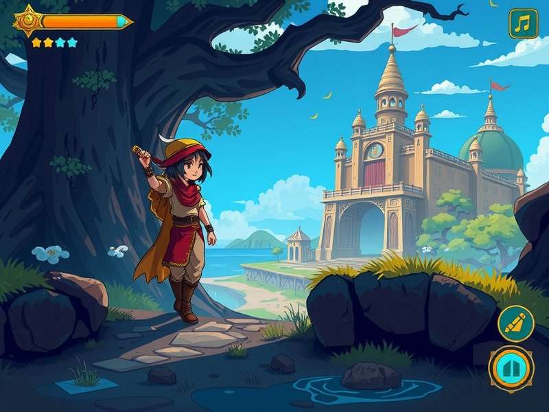 Coriander Tales Mystic Realms - Emotional Story Moment Coriander Tales Mystic Realms story moment showing character interaction