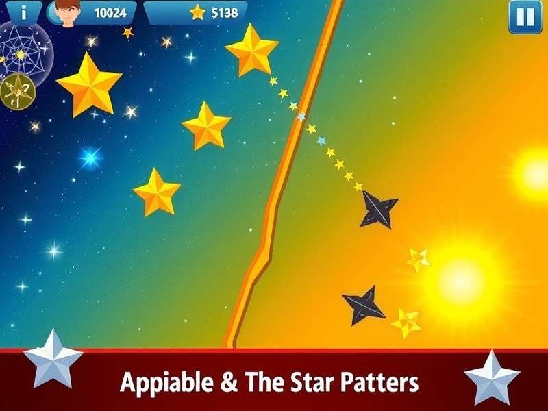 Shooting Star Expert Gameplay Shooting Star Expert gameplay screenshot showing star shooting mechanics