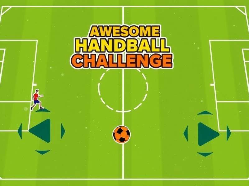 Awesome Handball Challenge Gameplay Awesome Handball Challenge gameplay screenshot