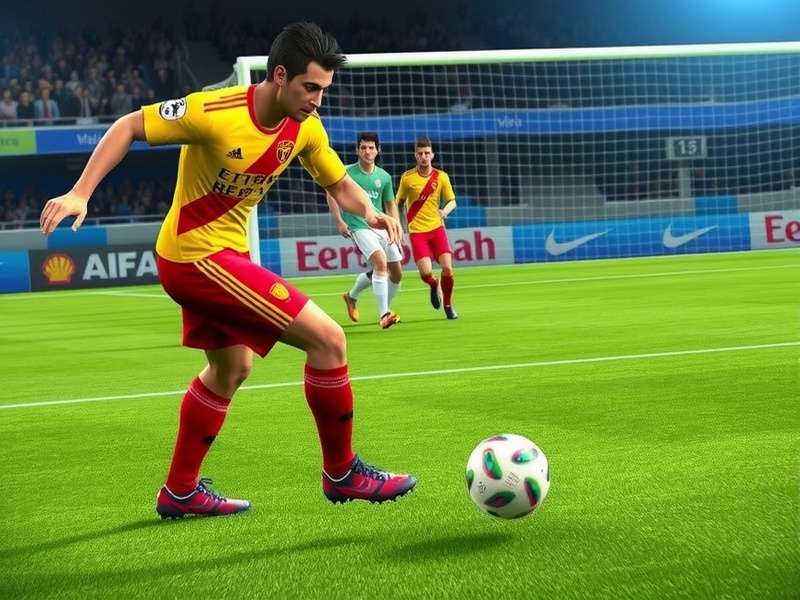 FIFA Pro Victor 10 - Immersive Gameplay Experience FIFA Pro Victor 10 gameplay screenshot showing realistic football action