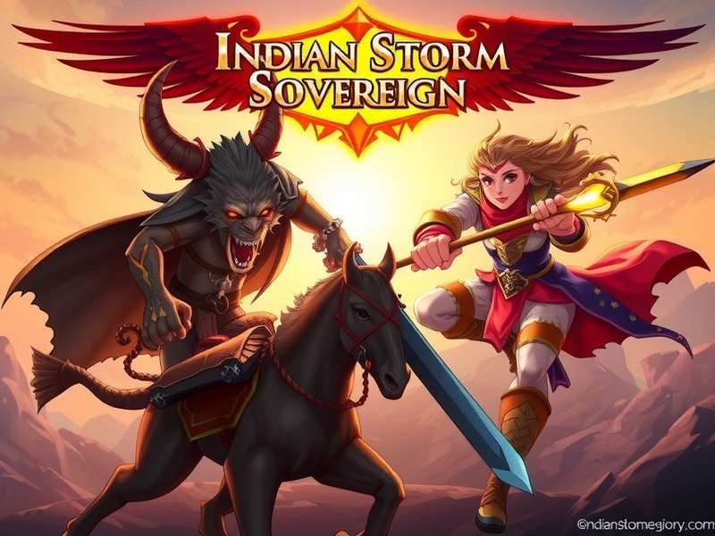 Indian Storm Sovereign - Epic Action RPG Indian Storm Sovereign Game Banner
