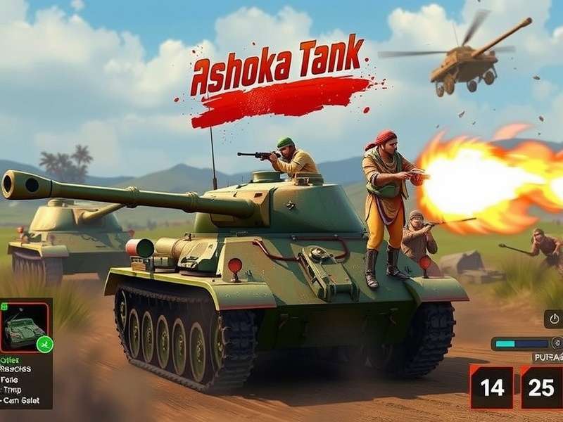 Ashoka Tank Top Gunner tank customization interface