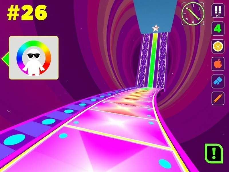 Color Burst Runner community event screenshot