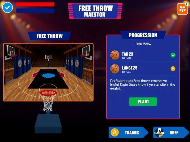 Indian Free Throw Maestro tournament mode interface