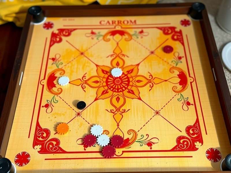 Advanced Carrom Dash strategy demonstration