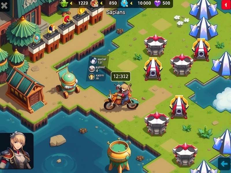 Anise Splendid Warfare Strategic Map Anise Splendid Warfare gameplay screenshot showing strategic map