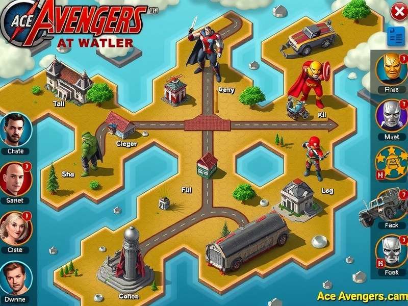 Intense Ace Avengers Battle Scene Ace Avengers Gameplay Action