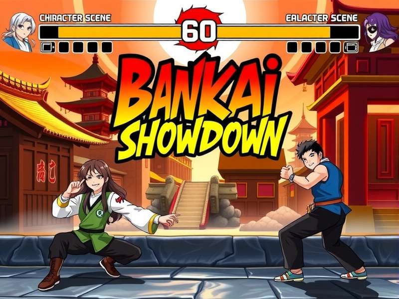 Bankai Showdown Game Title Screen