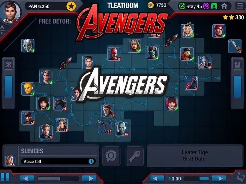 Ace Avengers Main Interface Ace Avengers Game Main Screen