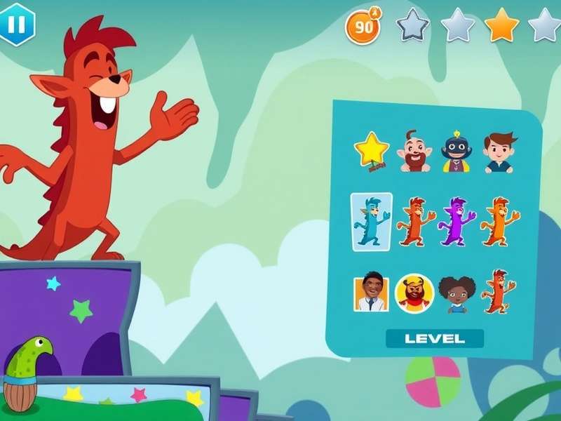 Lively Lively Leap Character Roster Lively Lively Leap character selection screen showing diverse roster