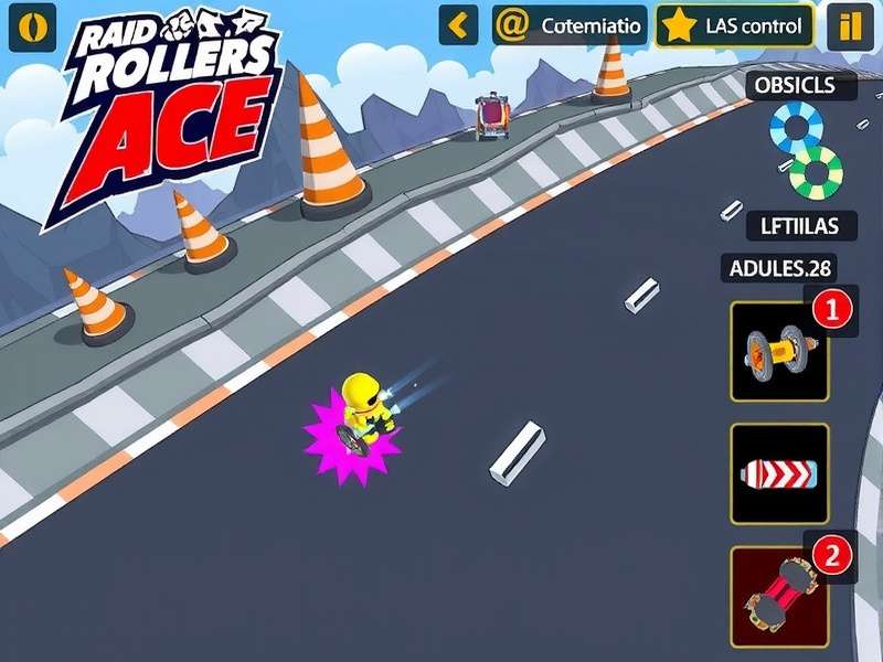 Rapid Rollers Ace customization options showing various roller designs