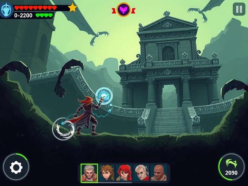 Haunted Hero Spectral Clash character progression screen