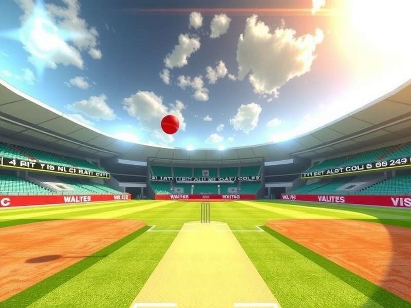 Immersive Virtual Stadium in Cricket VR Fielding Star Cricket VR Fielding Star virtual stadium