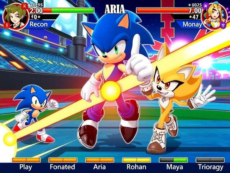 Rohan - The Mountain Guardian Rohan character from Hyper Sonic Striker