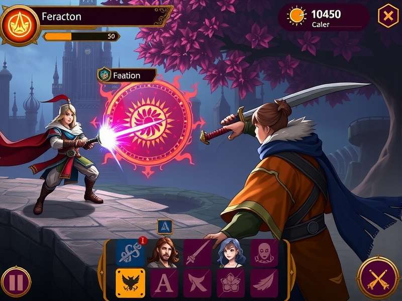 Saffron Anise Vanguard gameplay screenshot showing strategic battle