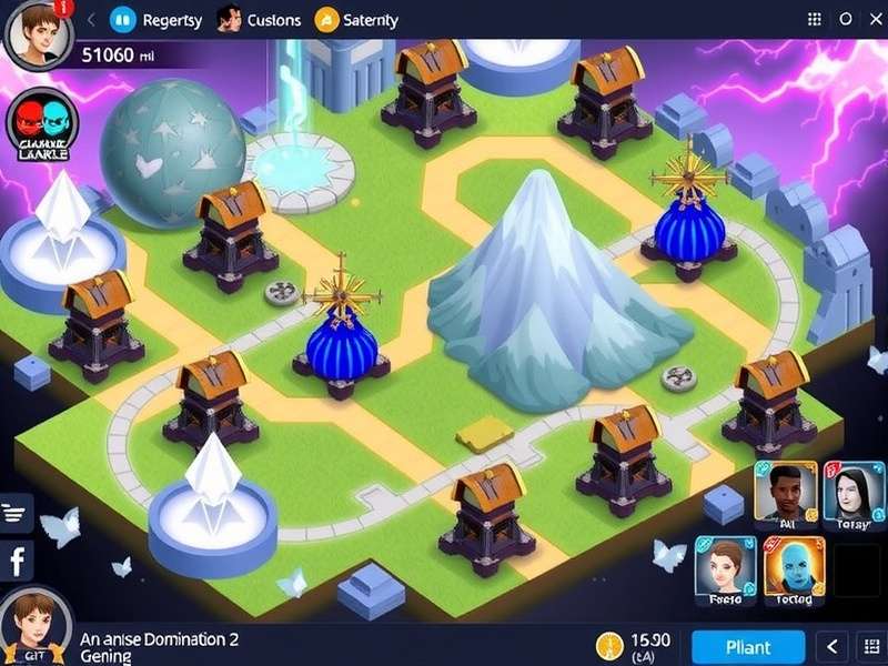 Advanced strategy visualization in Anise Dominator Pro showing territory control