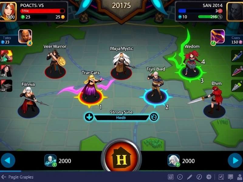 Fabled Duel Showdown main gameplay screen