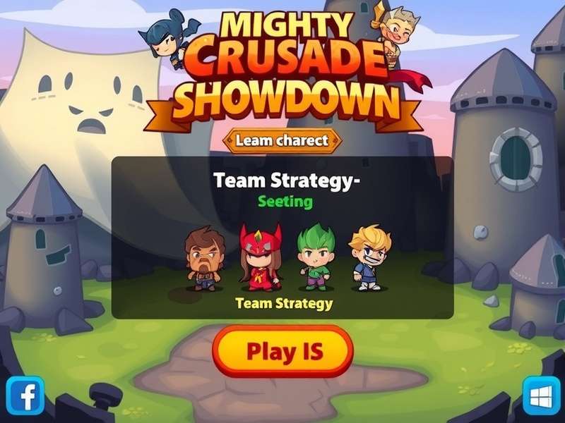 Team Strategy in Mighty Crusade Showdown Mighty Crusade Showdown team strategy illustration