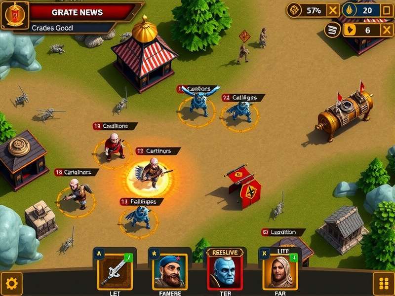 Cumin Royal Commander gameplay screenshot showing strategic battle