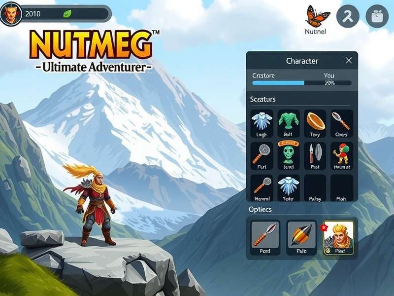 Nutmeg Ultimate Adventurer combat scene showing character using special abilities