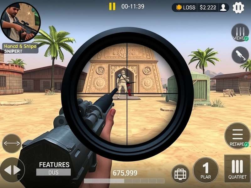 Bharat Sniper King features showcase with multiple gameplay elements