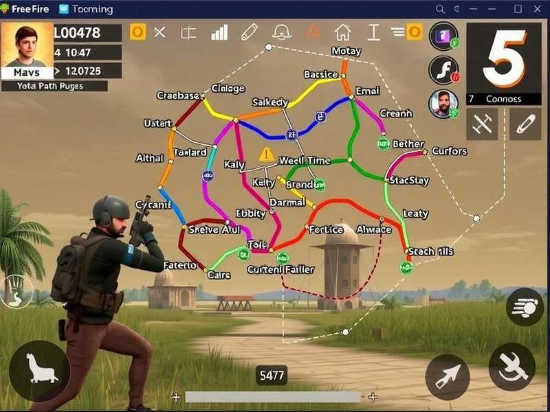 Free Fire Bharat Soldier Gameplay Free Fire Bharat Soldier gameplay screenshot