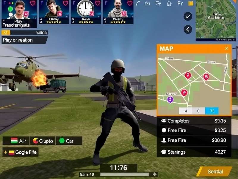 Free Fire Character Roster Free Fire Bharat Soldier character selection screen